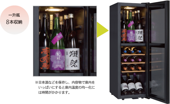 白と赤の温度別に保管！2温度帯ワインセラーがこの価格！ - 生まれ年 